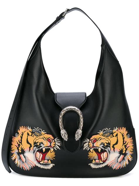 gucci tiger man bag|gucci bag with tiger head.